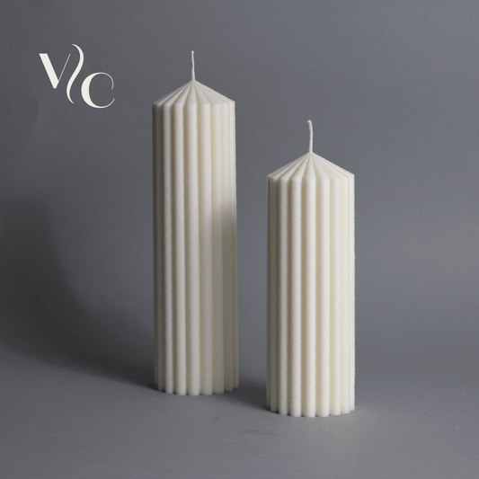 Classic Straight Table Candle Set of 2