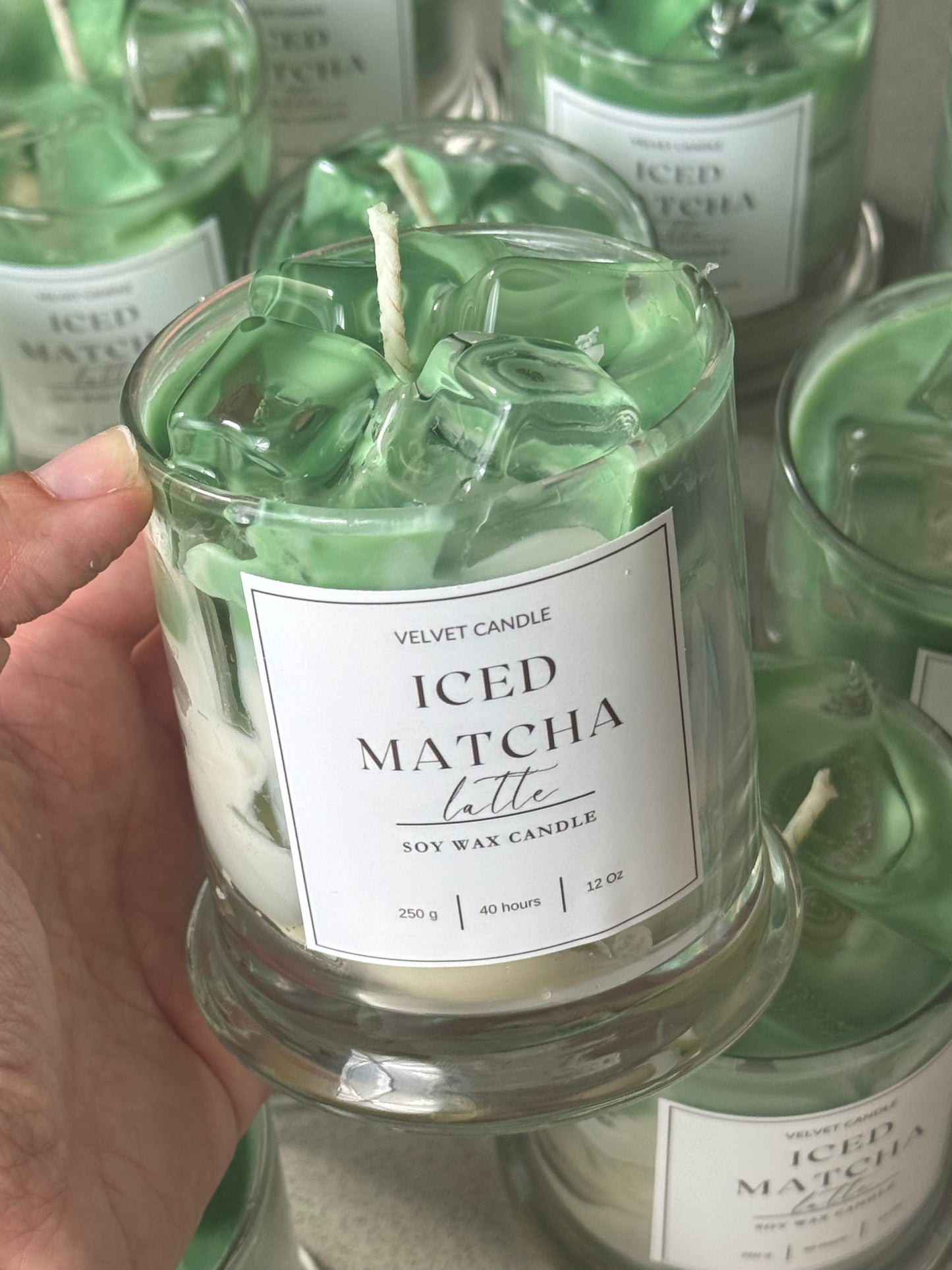 Iced Matcha Latte Candle