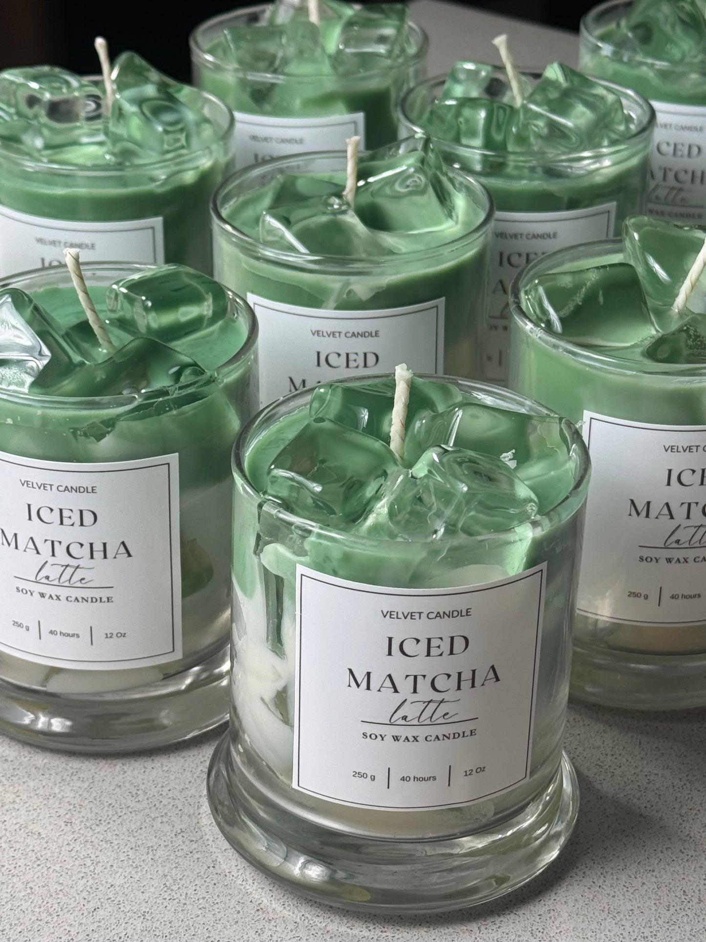 Iced Matcha Latte Candle