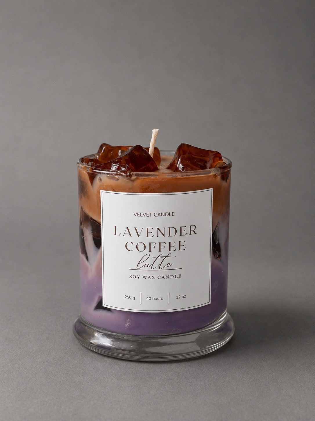 Lavender Coffee Latte Candle (Coffee Collection)
