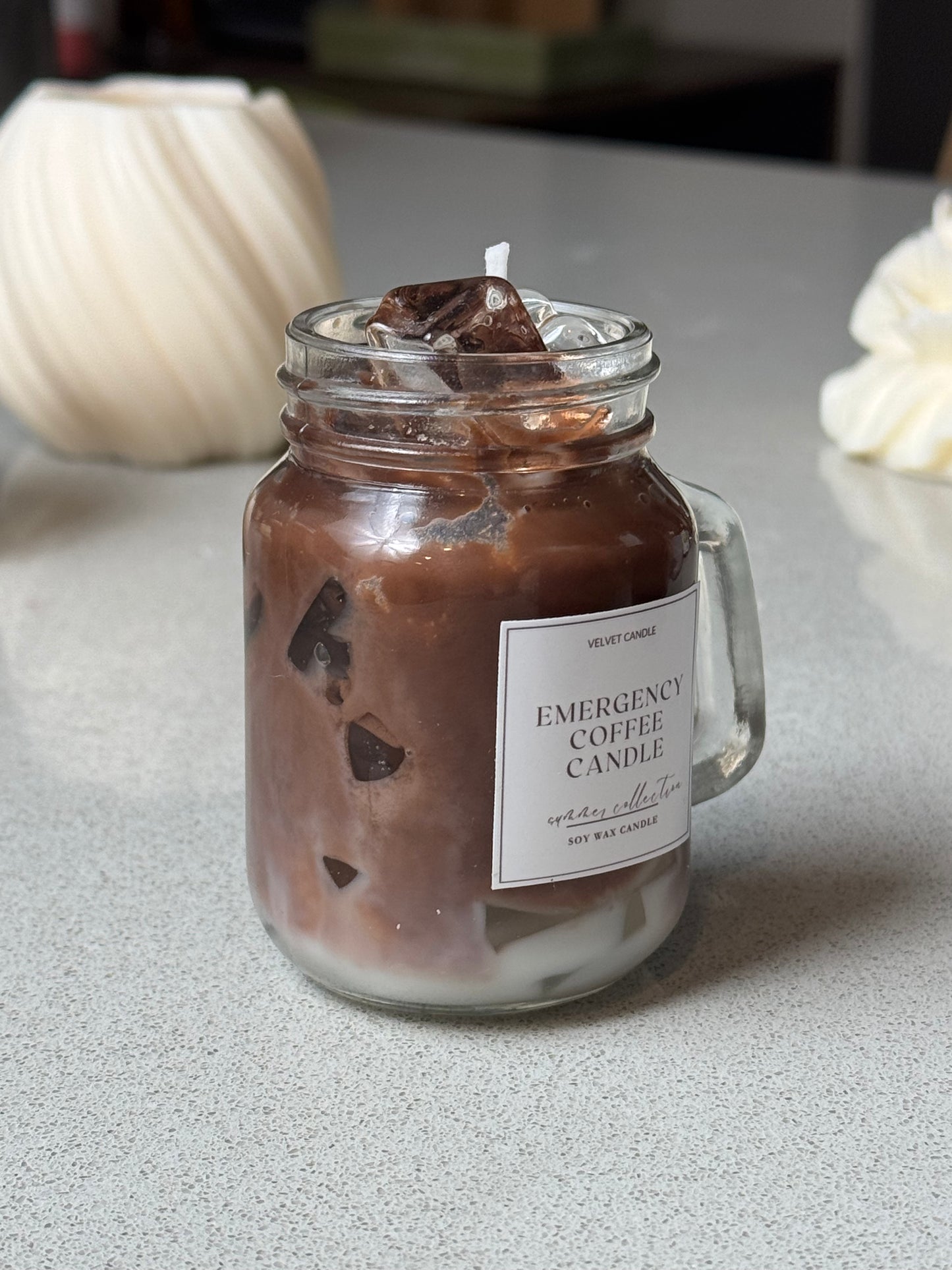 Mini Iced Vanilla Latte Candle - 4 oz