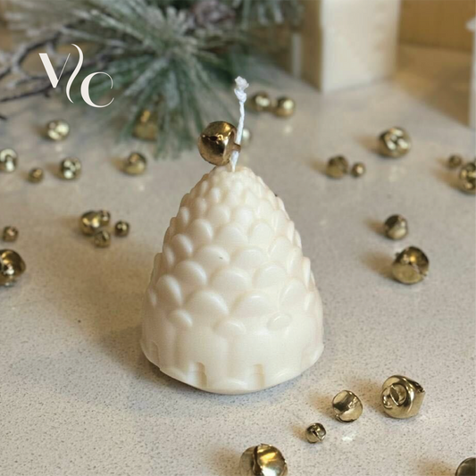 Pinecone candle, Christmas Tree Candle, small mini candle, Table Candle, Pine Tree Candle, Christmas Gift, new year decoration