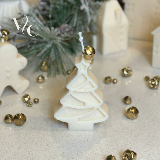 Christmas Tree Candle, small mini candle, Home Decor, Table Candle, Pillar Candle, Christmas Gift, new year decoration