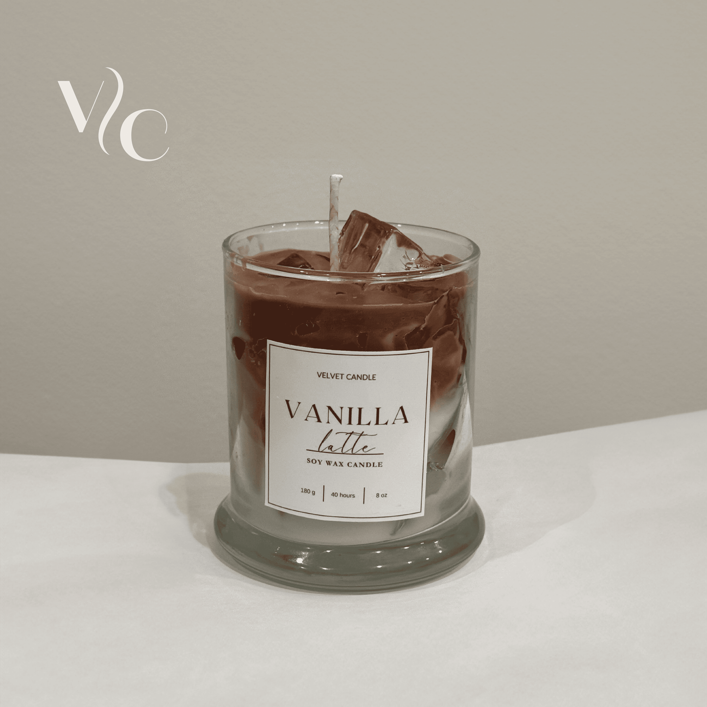 Iced Vanilla Latte Candle
