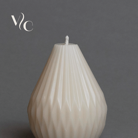 Diamond Pillar Soy Wax Candle