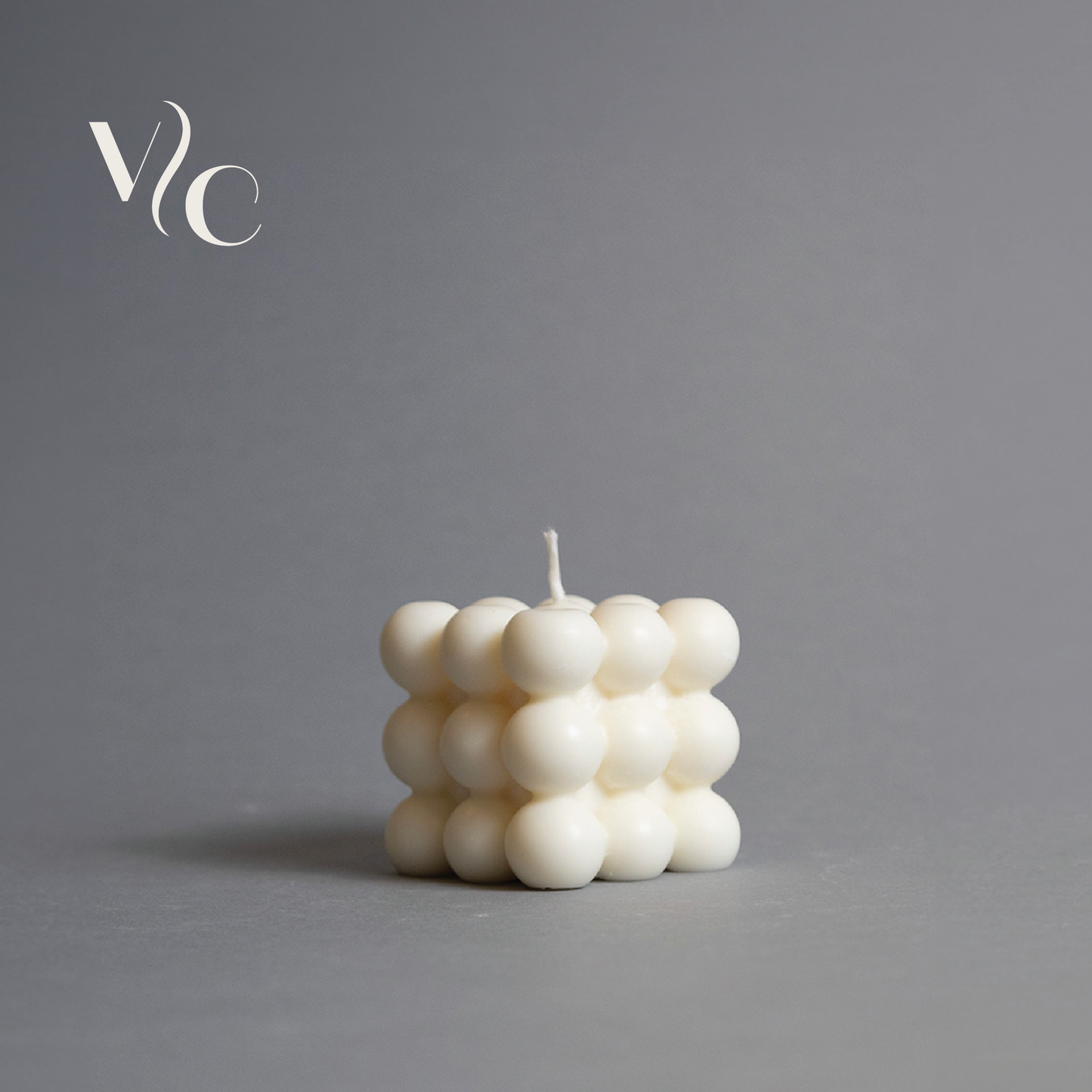 Bubble Bliss Square Candle