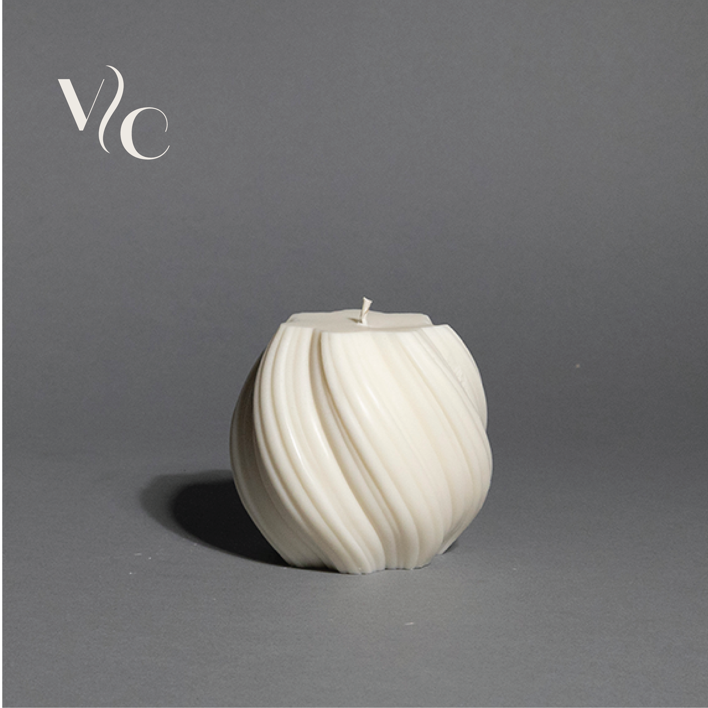 Swirl Sphere Candle Set