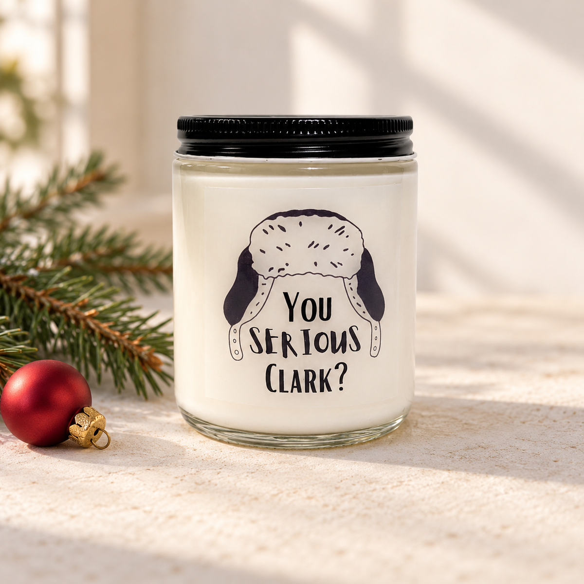 You Serious Clark? Christmas Soy Candle by Velvet Candle