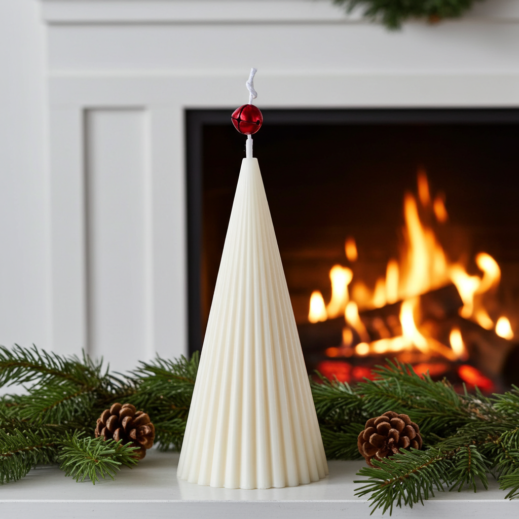 Christmas Tree Cone Soy Wax Candle