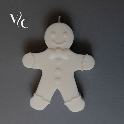 Gingerbread Man Soy Wax Candle