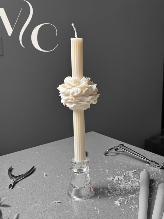 Bloom Taper Candle