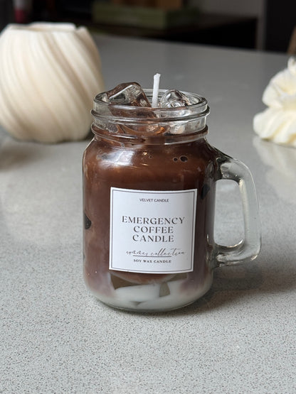 Mini Iced Vanilla Latte Candle - 4 oz