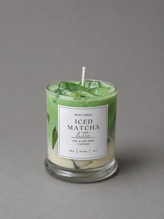 Iced Matcha Latte Candle