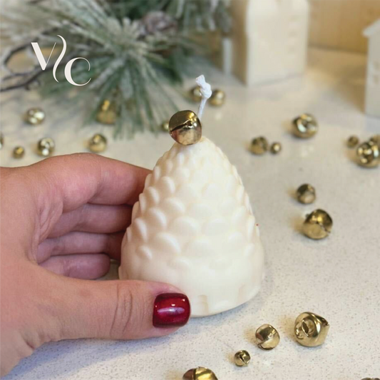 Pinecone candle, Christmas Tree Candle, small mini candle, Table Candle, Pine Tree Candle, Christmas Gift, new year decoration