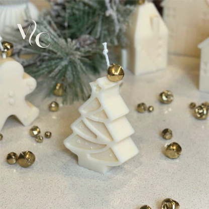 Christmas Tree Candle, small mini candle, Home Decor, Table Candle, Pillar Candle, Christmas Gift, new year decoration