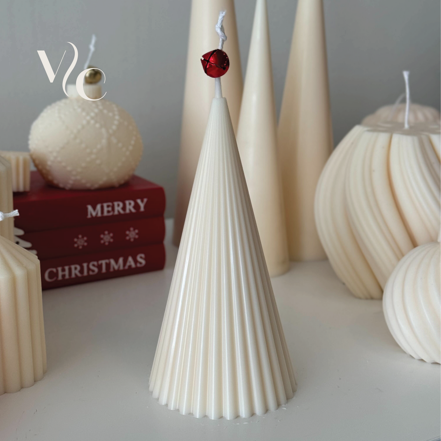 Christmas Tree Cone Soy Wax Candle