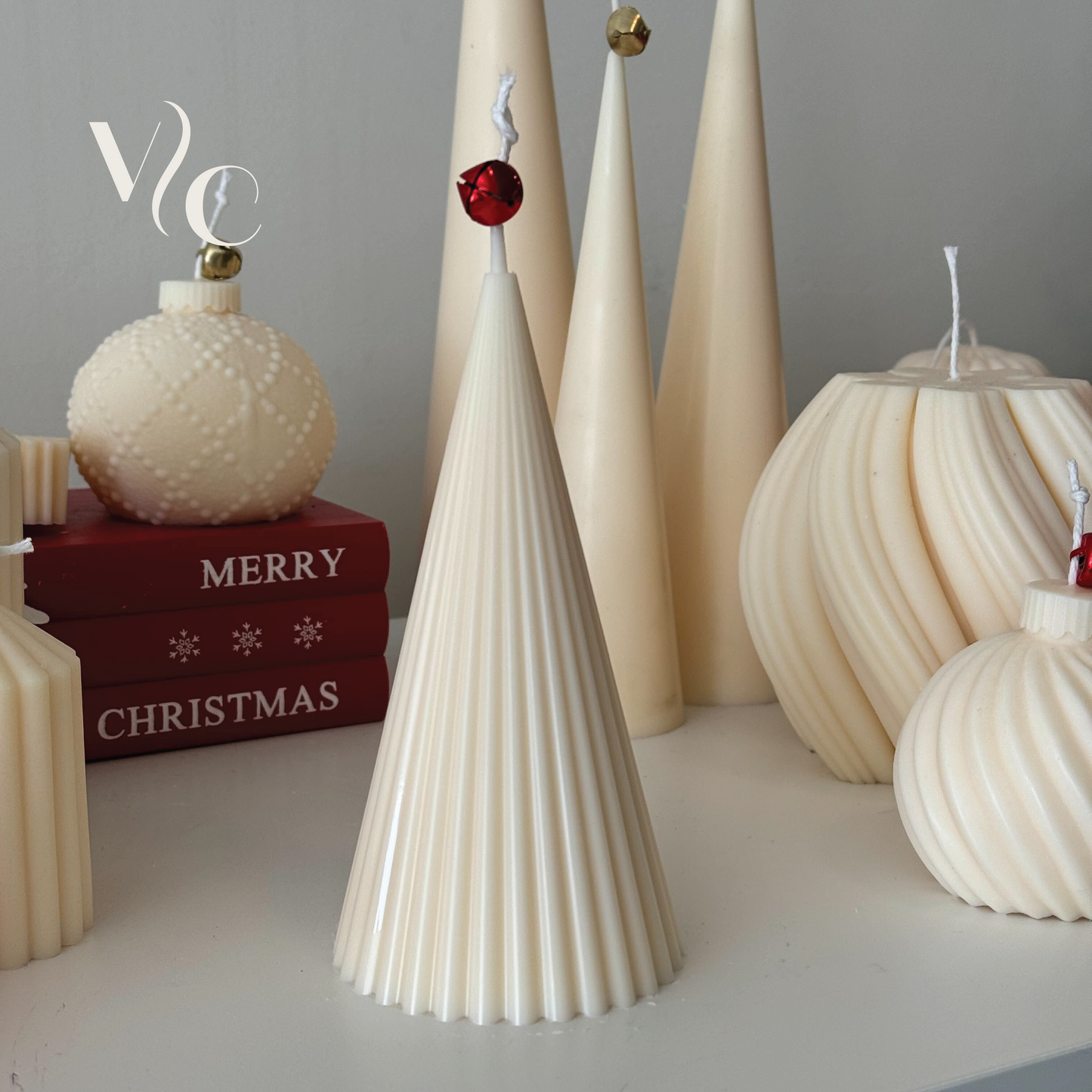 Christmas Tree Cone Soy Wax Candle