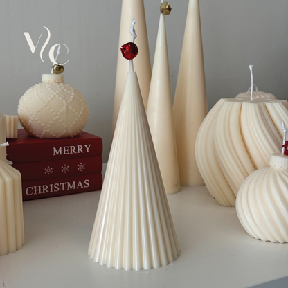 Christmas Tree Cone Soy Wax Candle