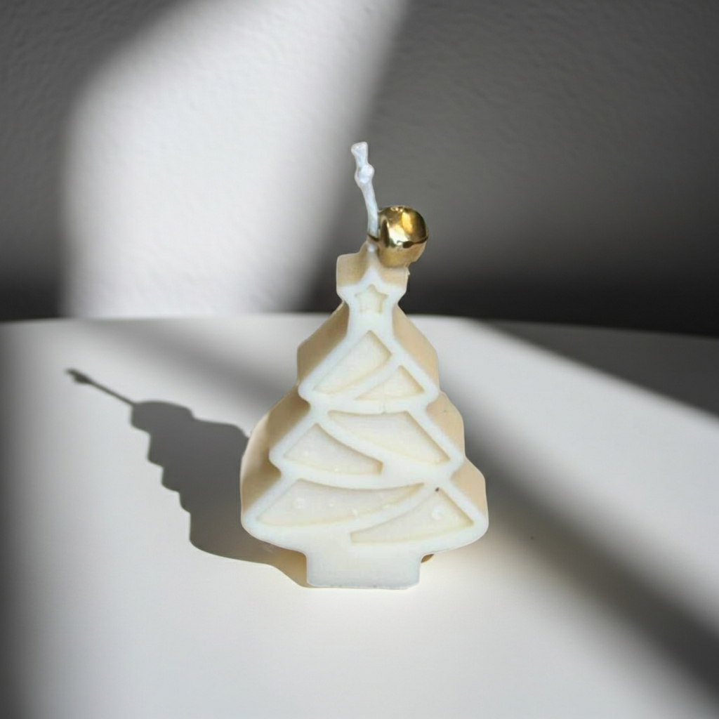 Christmas Tree Candle, small mini candle, Home Decor, Table Candle, Pillar Candle, Christmas Gift, new year decoration