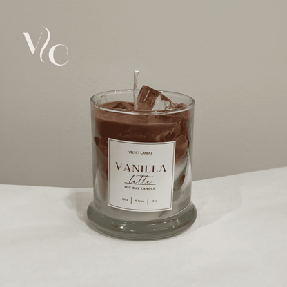 Iced Vanilla Latte Candle