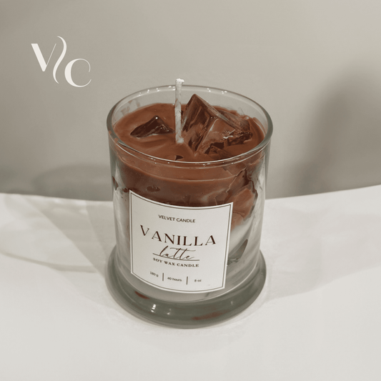 Iced Vanilla Latte Candle